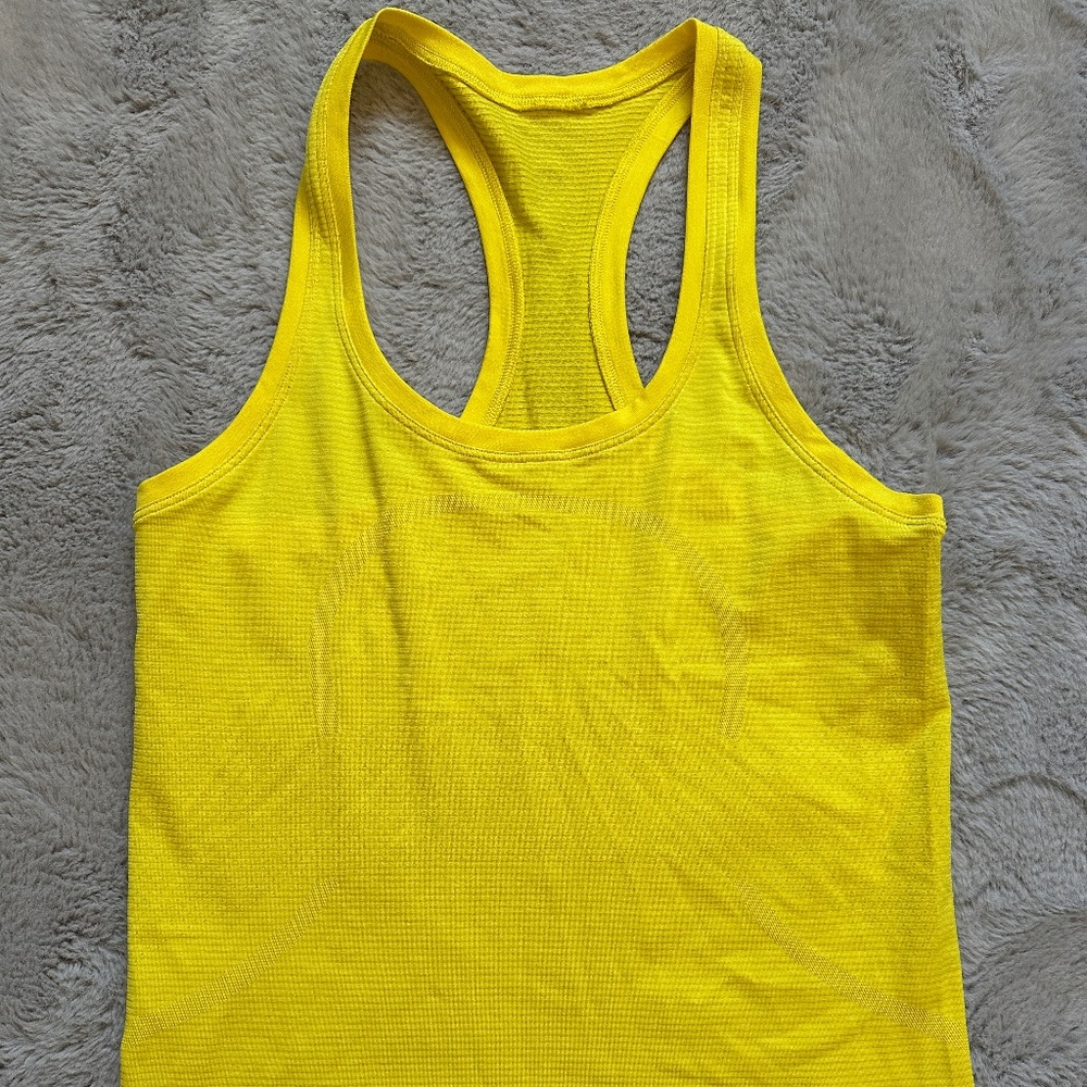Lululemon Yellow Tank - SZ 6